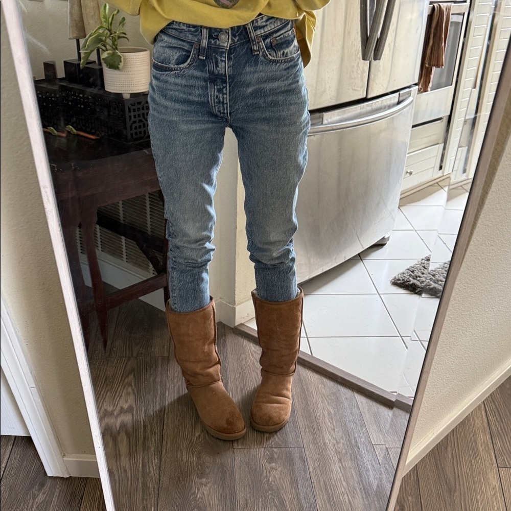 UGG Brown tall Suede Boots size 10